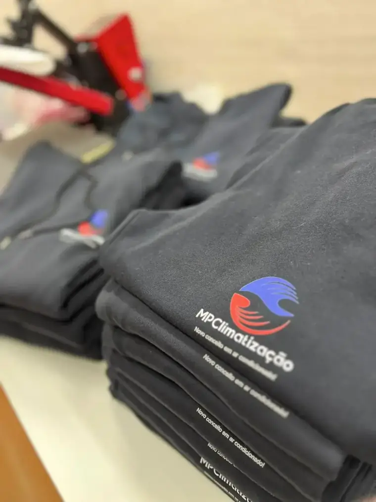 Uniformes personalizados HP Climatização